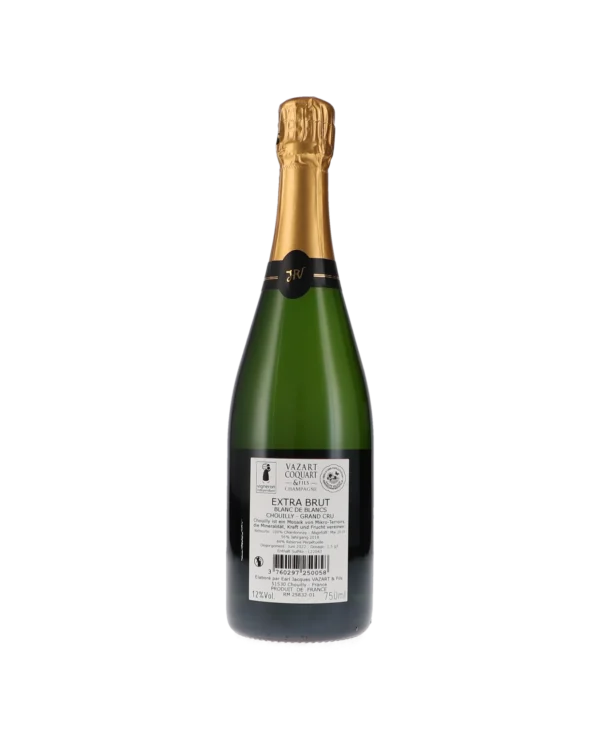 Vazart Coquart & Fils Extra Brut, 2018+Res., BdB – Bild 2